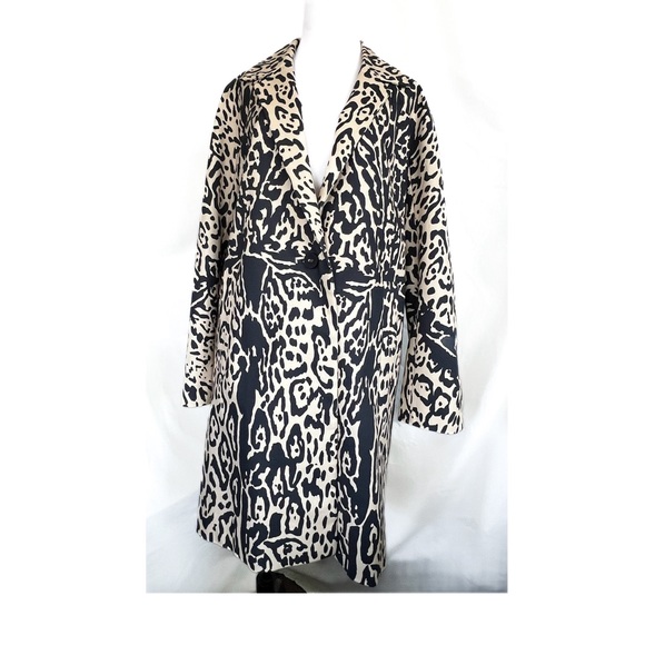 Pedro Lourenco Leopard Trench Coat 42 / M - Picture 2 of 15